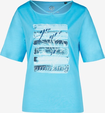 Navigazione Shirt in Blauw: voorkant