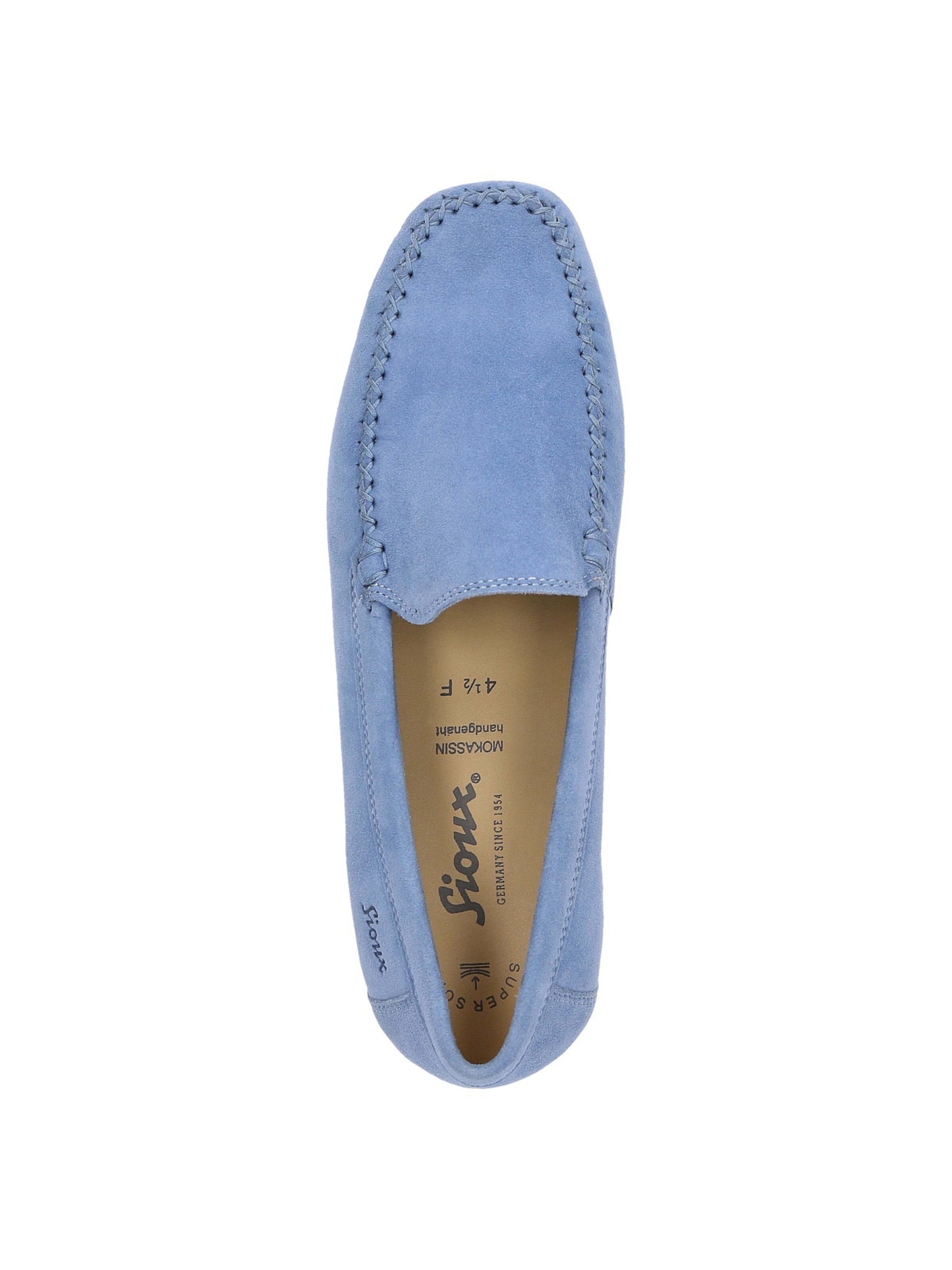 SIOUX Mocassins 'Campina' in Blauw