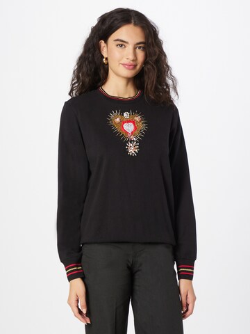 Derhy Sweatshirt 'UMBERTO' in Black: front