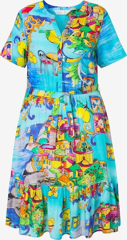 MIAMODA Blusenkleid in Blau: Vorderseite