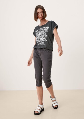 QS Skinny Jeans ' CATIE ' in Grijs
