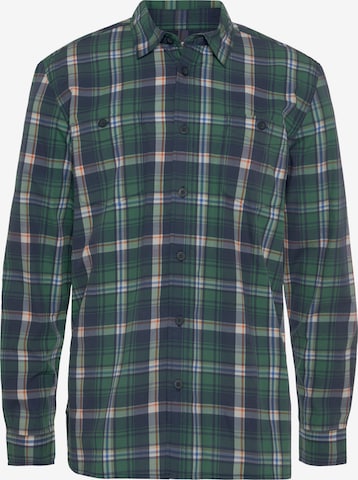 Man's World Regular fit Button Up Shirt in Green: front