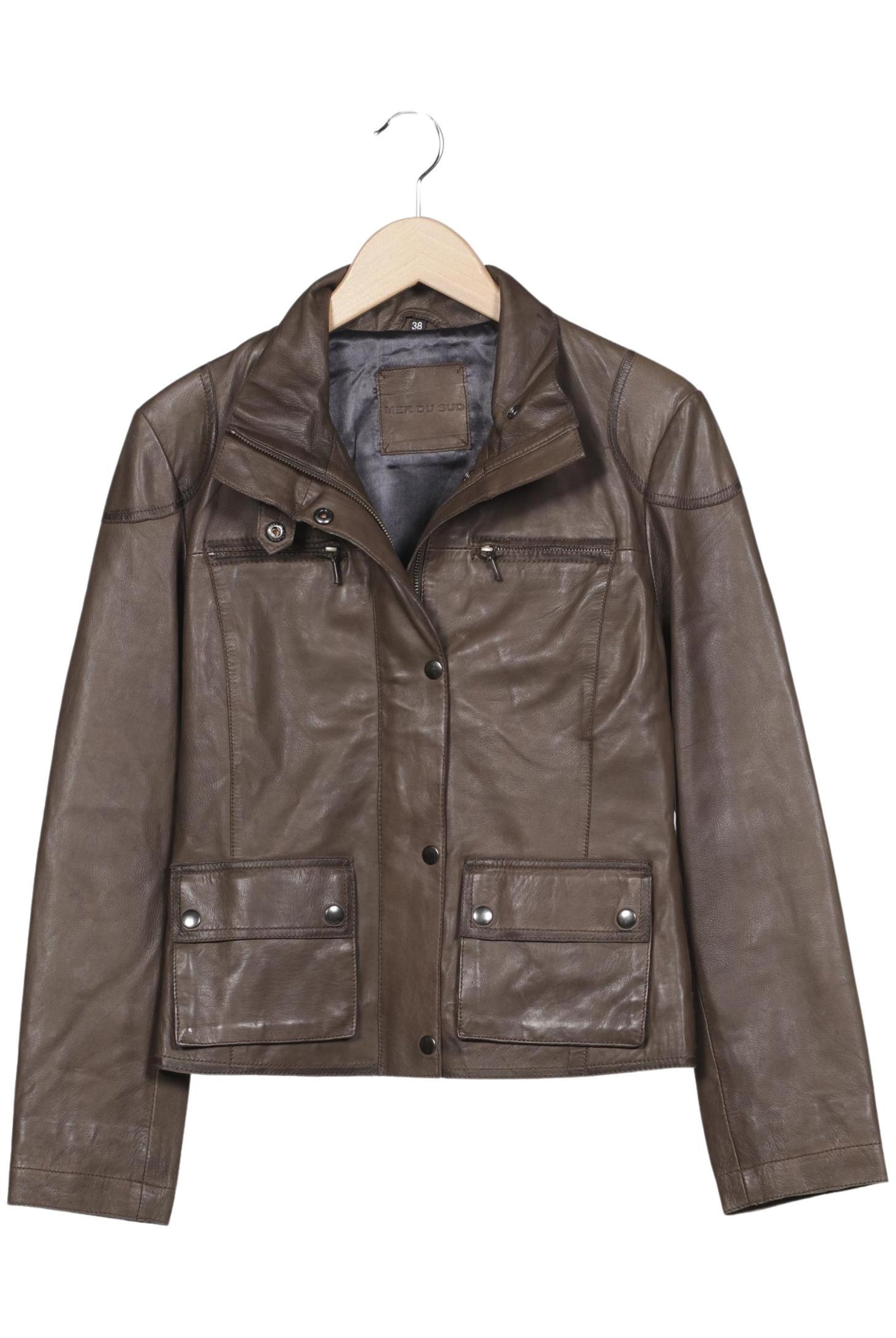 MER DU SUD Jacke XXS in Braun: Vorderseite