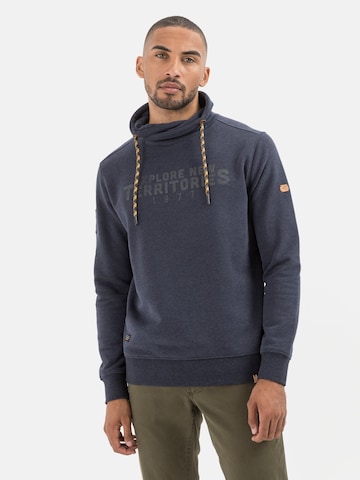 CAMEL ACTIVE Sweatshirt in Blau: predná strana