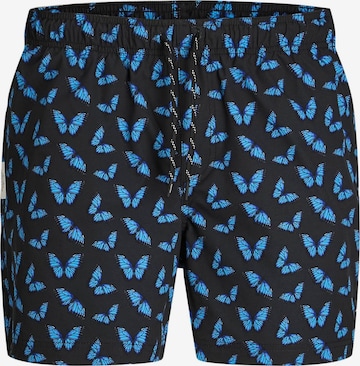 Shorts de bain 'JPSTMaui' JACK & JONES en noir : devant
