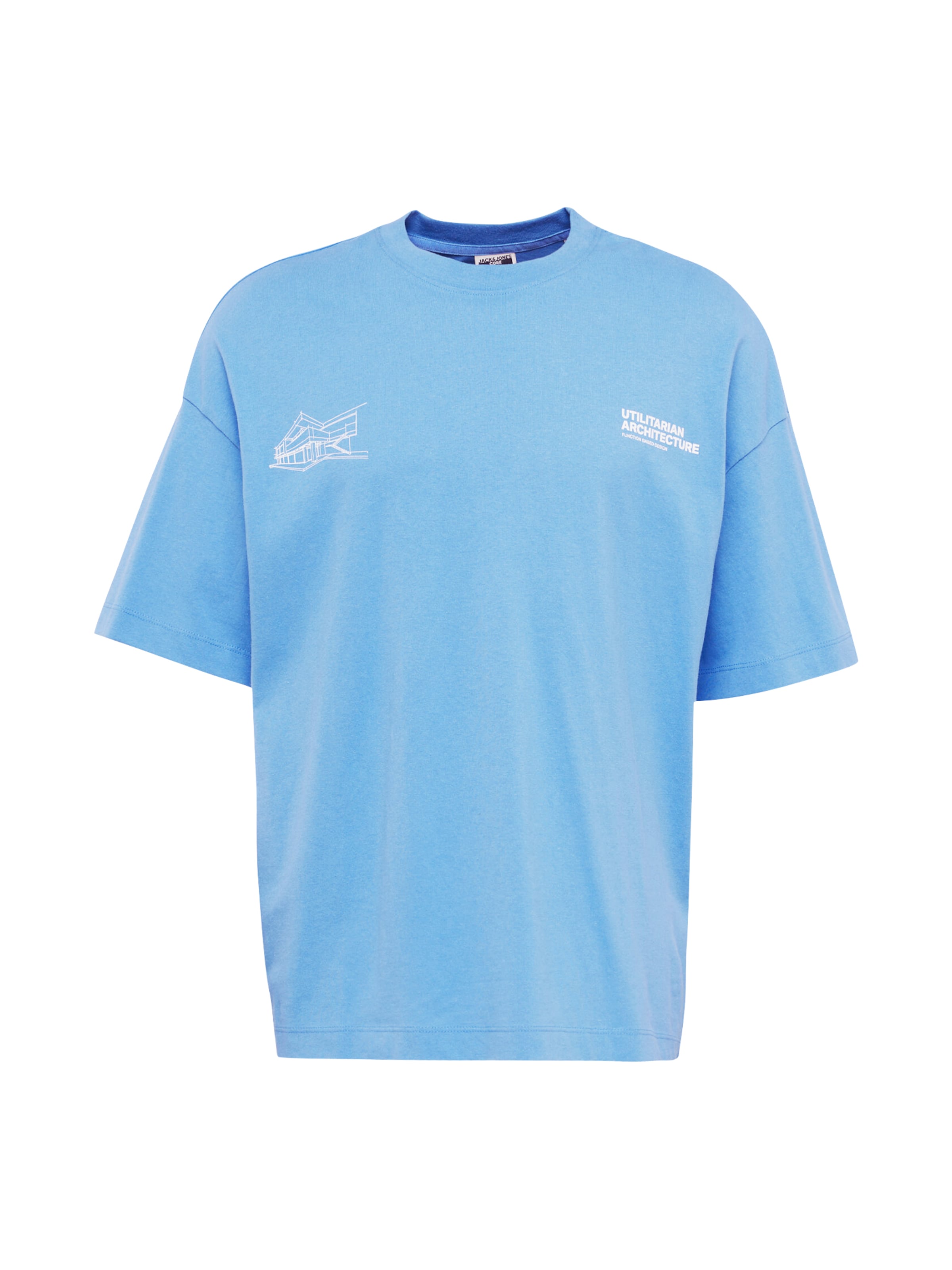 Maglietta 'Arch' di JACK & JONES in blu: frontale