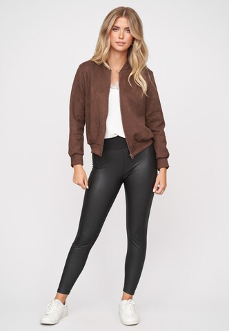 Veste mi-saison Cloud5ive en marron : devant