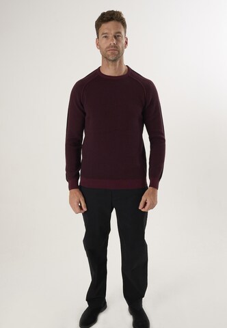 Pull-over Felix Hardy en rouge