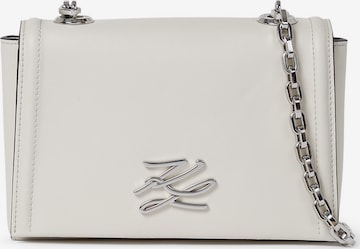 Sac à bandoulière Karl Lagerfeld en gris : devant
