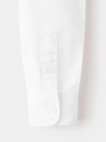 MANGO KIDS Regular fit Skjorta 'ROXFORD' i vit