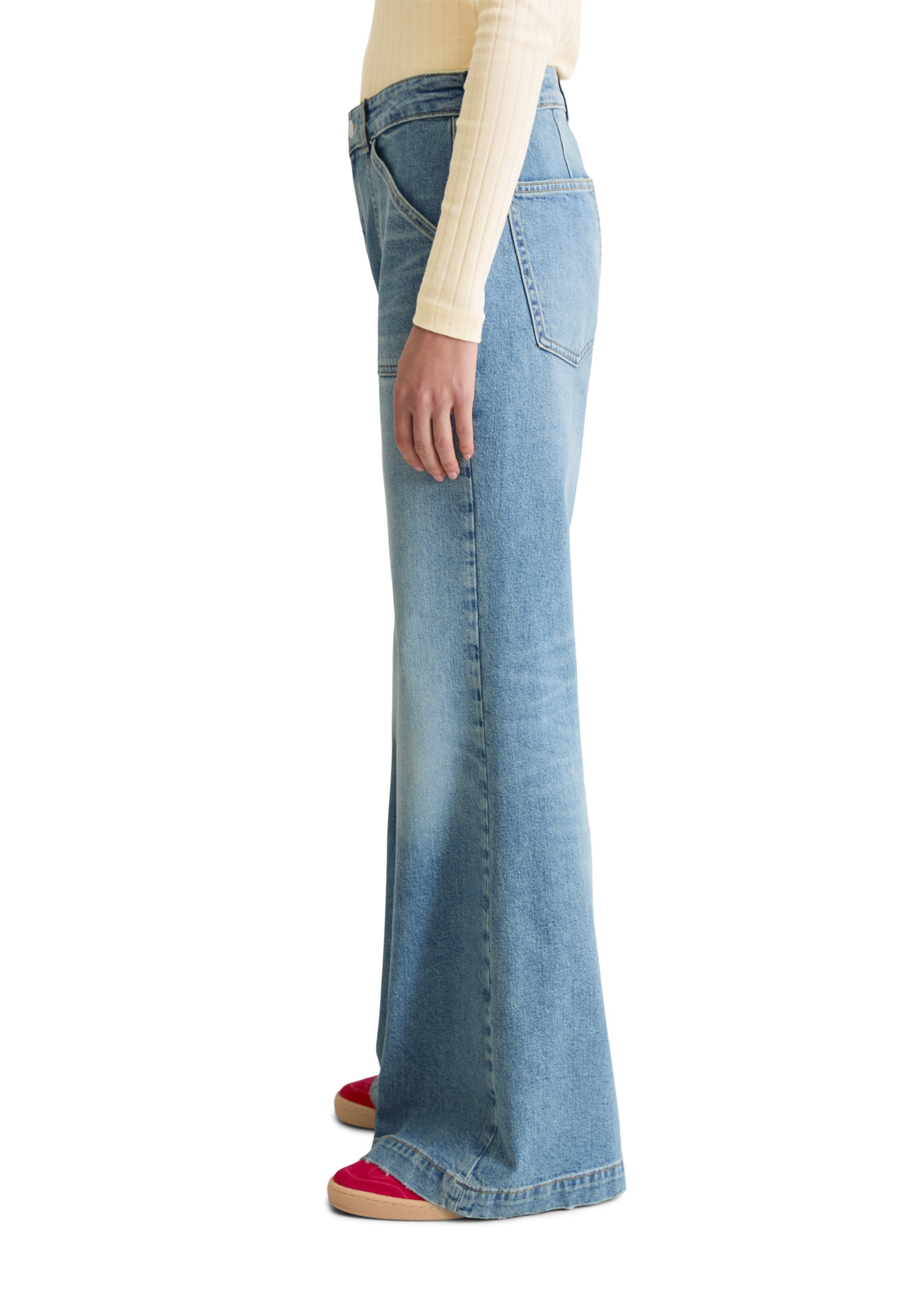 Marc O'Polo Flared Jeans 'Caya ' in Blue
