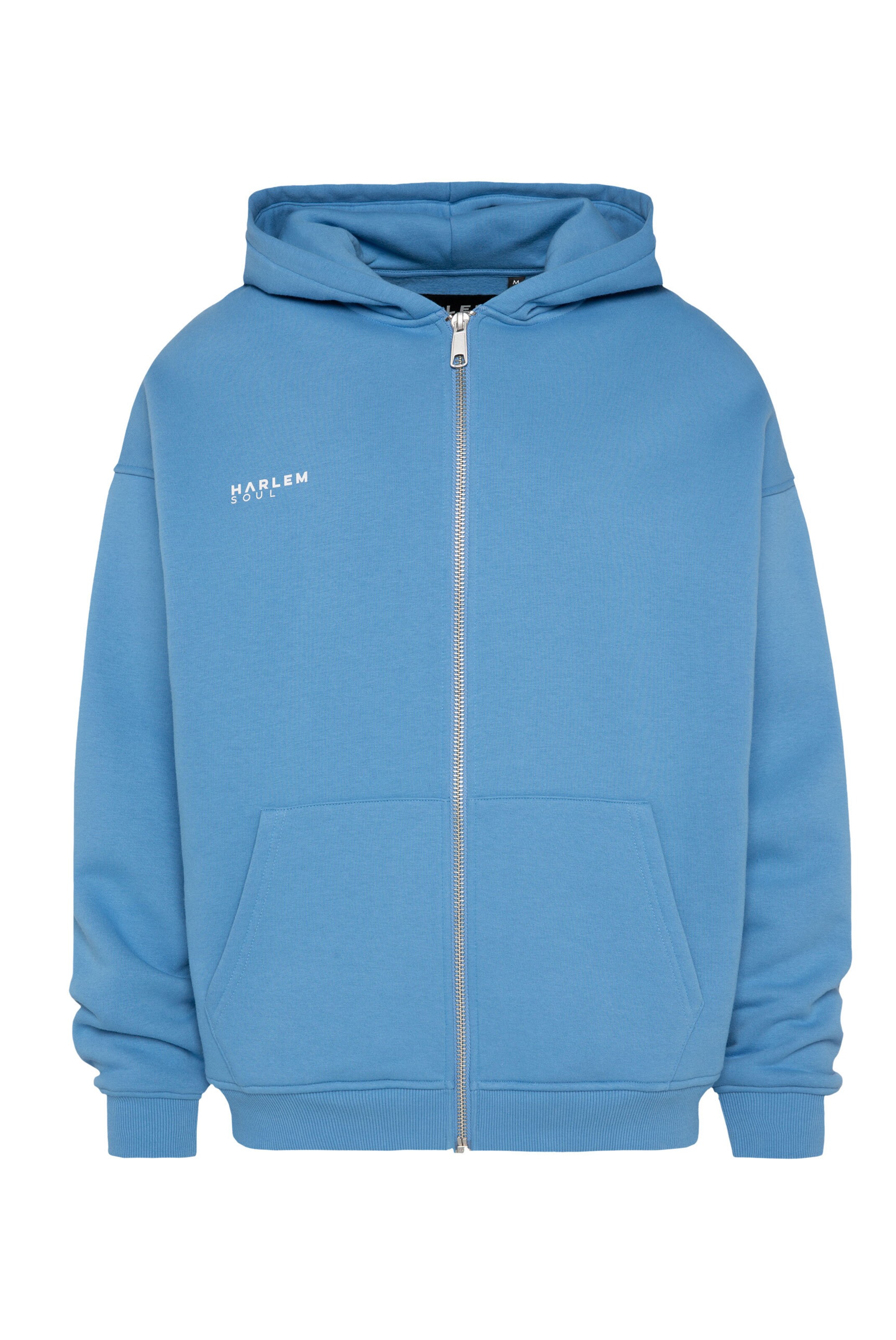 Harlem Soul Sweatjacke 'BRU-NO' in Blau: Vorderseite