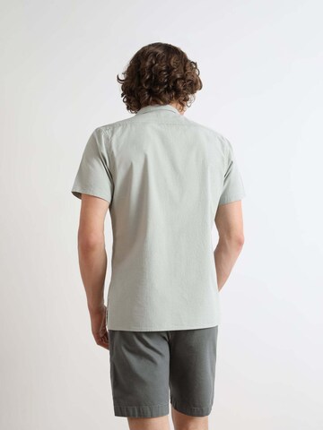 Scalpers Comfort Fit Hemd in Grün