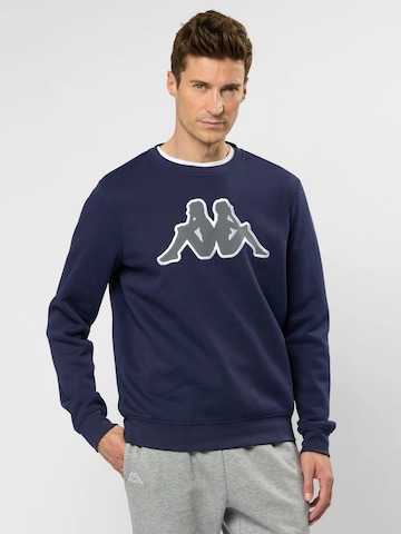Sweat-shirt 'Airvit' KAPPA en bleu : devant