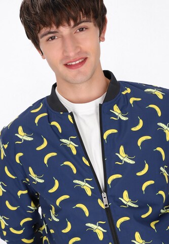 MO - Chaqueta de entretiempo en azul