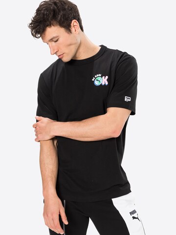 T-Shirt 'Downtown' PUMA en noir : devant