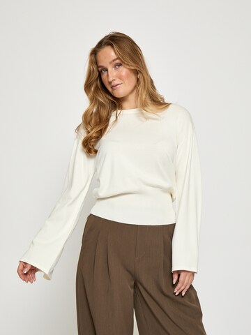 minus Top 'Kamma' in Wit: voorkant