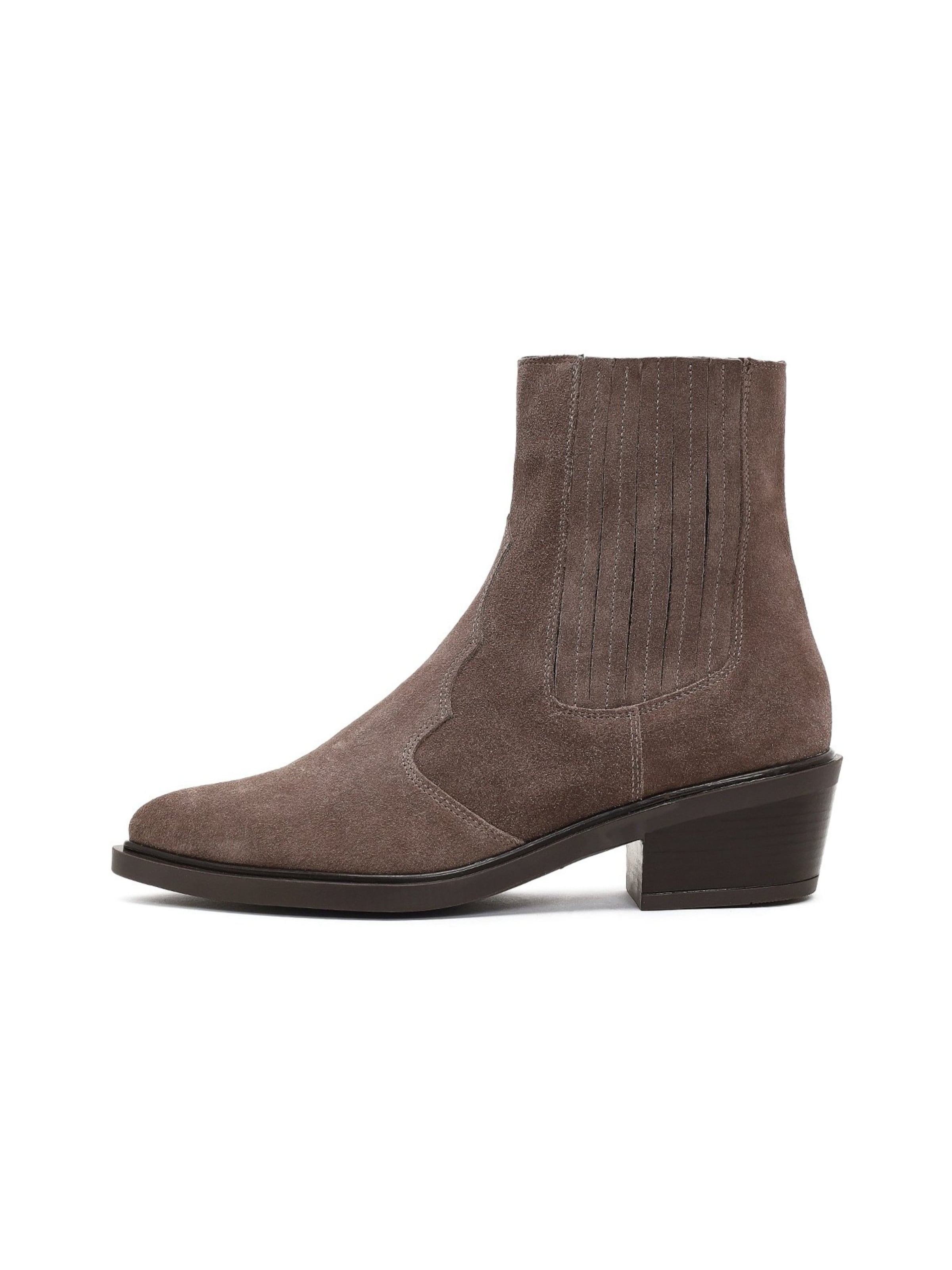 Ankle boots di Derimod in marrone: frontale