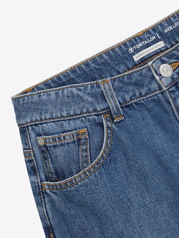 TOM TAILOR Loosefit Jeans i blå