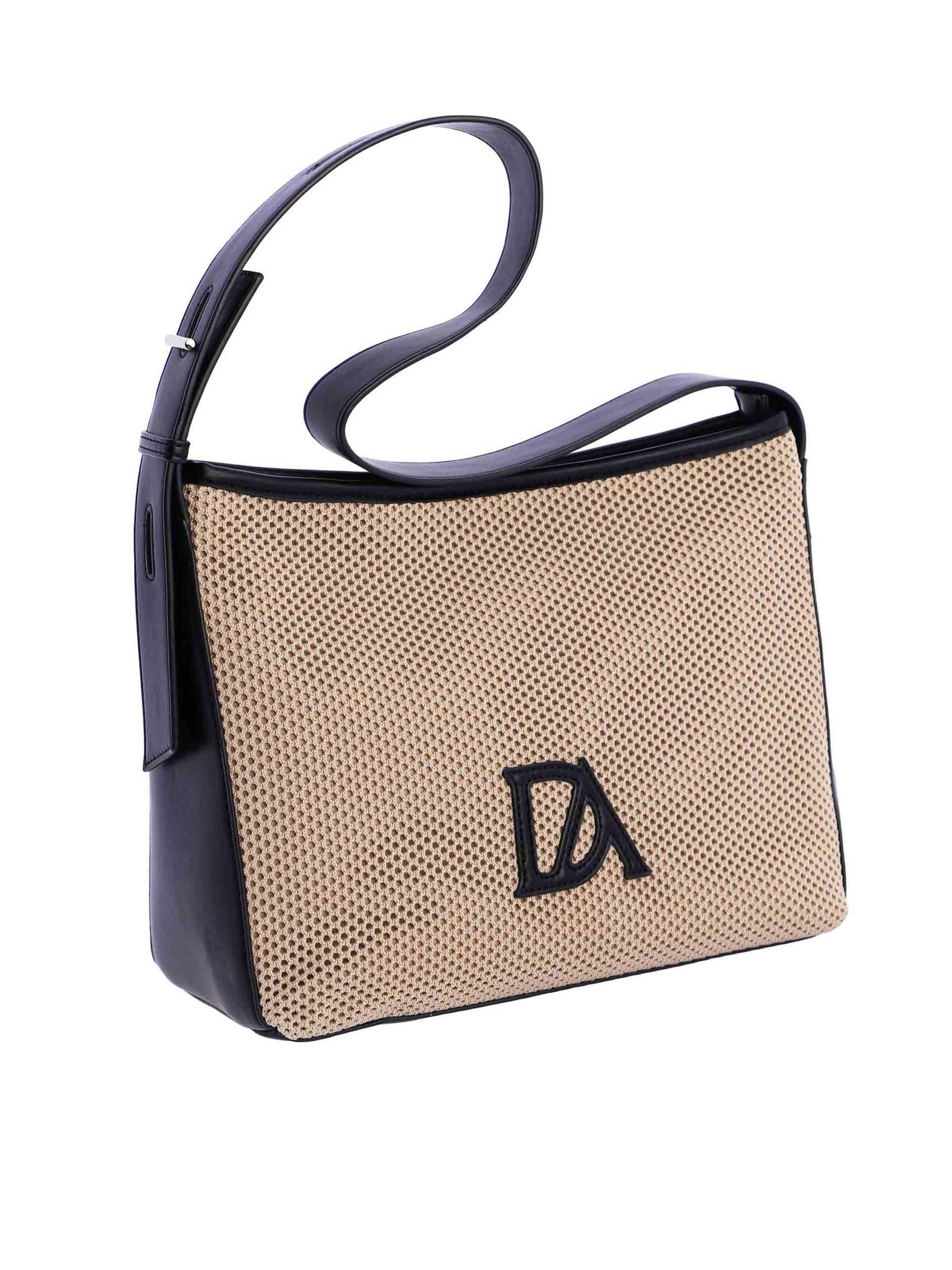 Don Algodon - Bolso de hombro 'Nayade' en beige