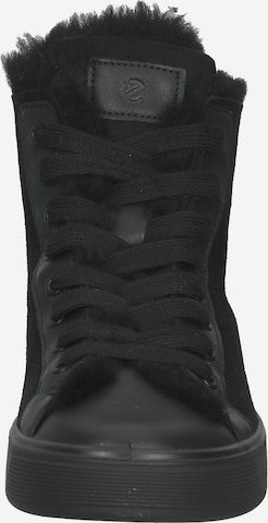 ECCO Lace-Up Ankle Boots in Black