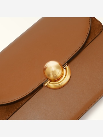 FURLA - Bolso de hombro 'Furla Sac Bandoulière S Sfera Cuir Marron' en marrón