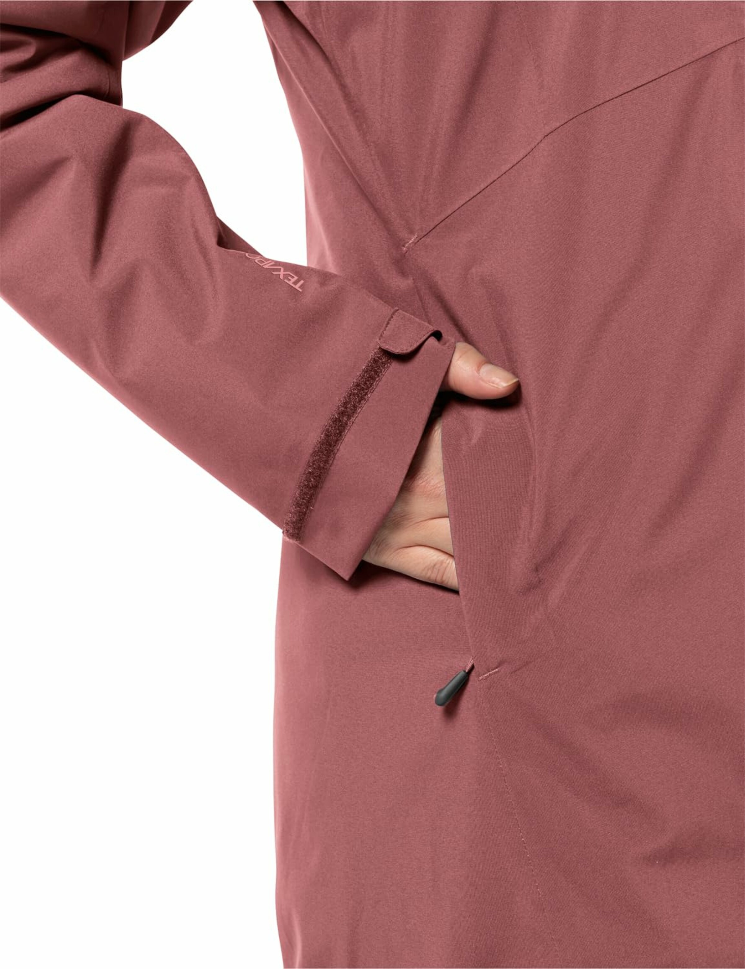 JACK WOLFSKIN Outdoor Jacket 'Heidelstein' in Red