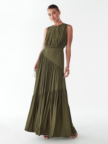 BWLDR Βραδινό φόρεμα 'Sally' σε πράσινο: μπροστά