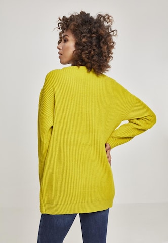 Pull-over Urban Classics en jaune