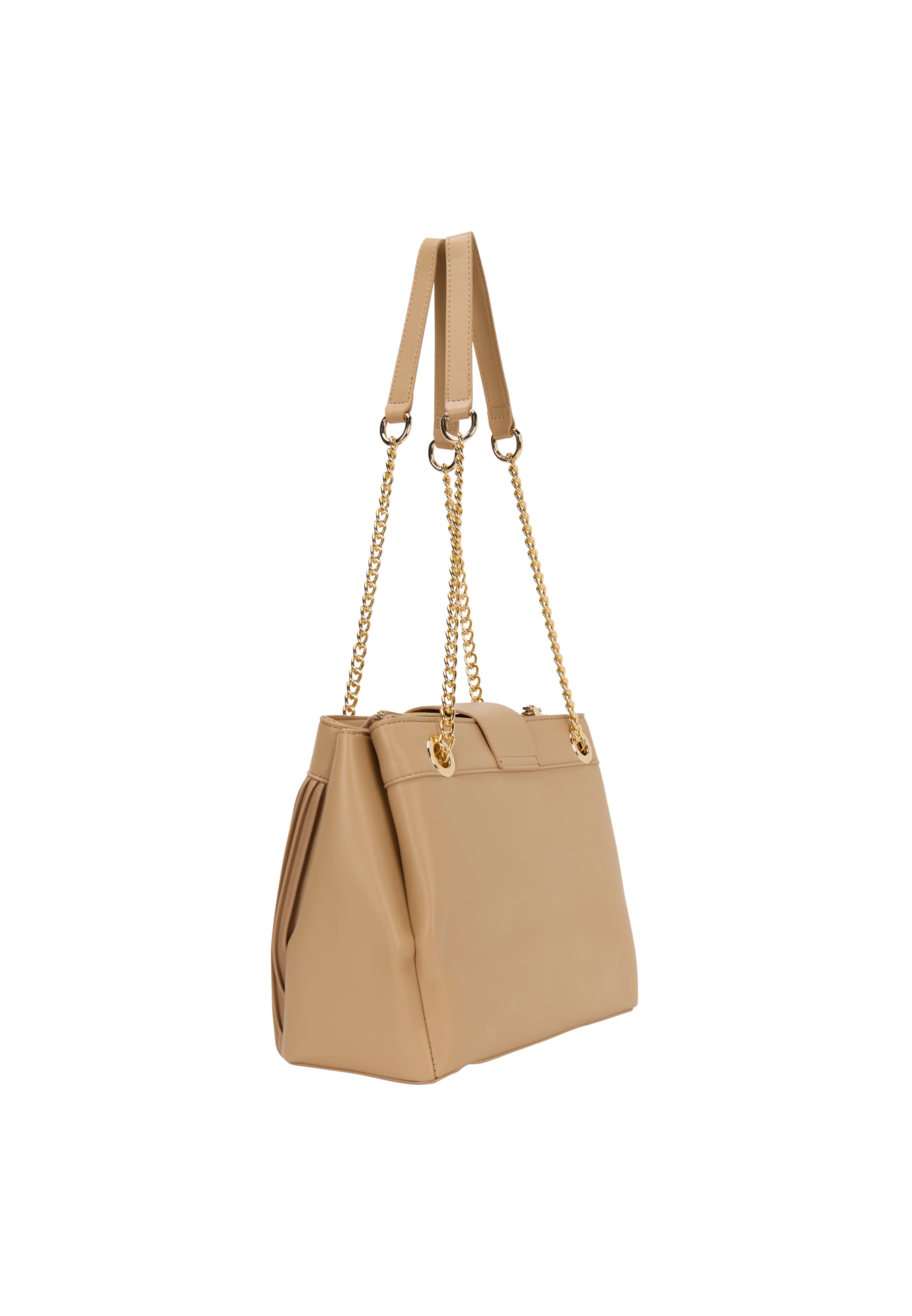 faina - Mala de ombro 'Back To Office' em bege