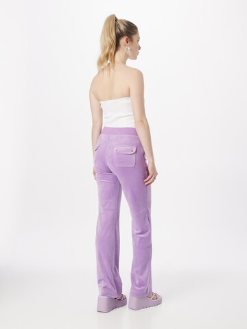 Juicy Couture Regular Pants 'Del Ray' in Purple