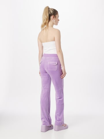 Juicy Couture Regular Pants 'Del Ray' in Purple