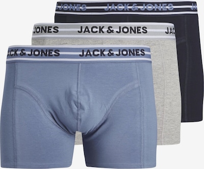 JACK & JONES Boxers en bleu / gris / noir, Vue avec produit