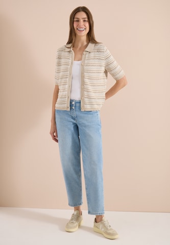 CECIL Knit Cardigan in Beige