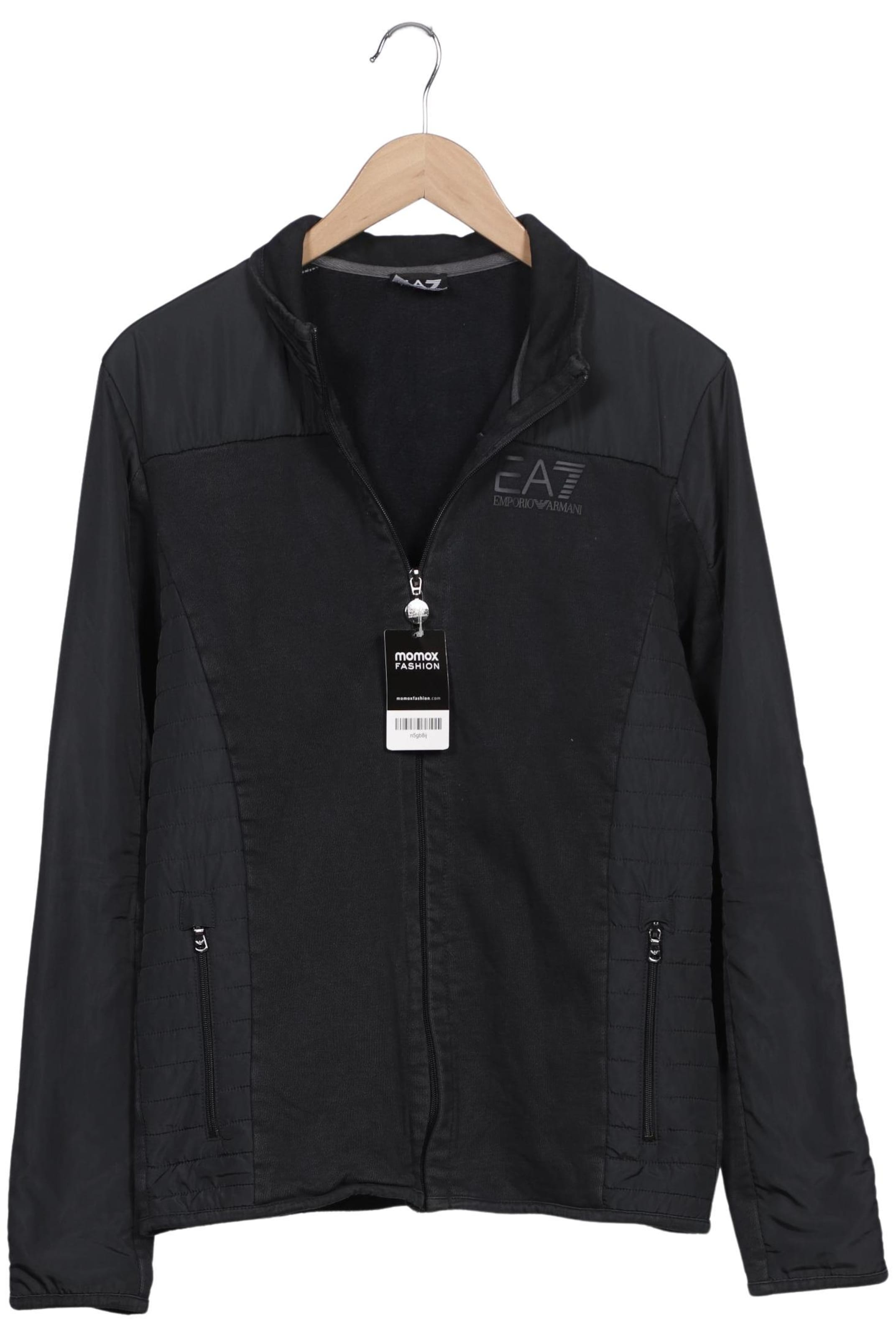 EA7 Emporio Armani Jacket & Coat in M in Black: front