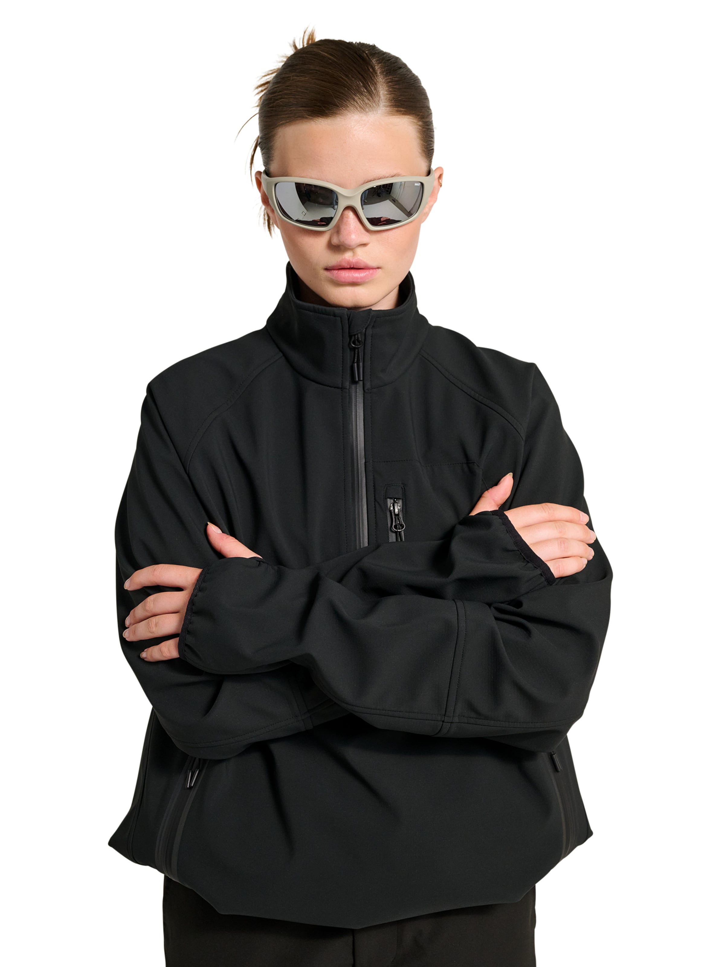 HALO Weatherproof jacket 'Elite' in Black: front