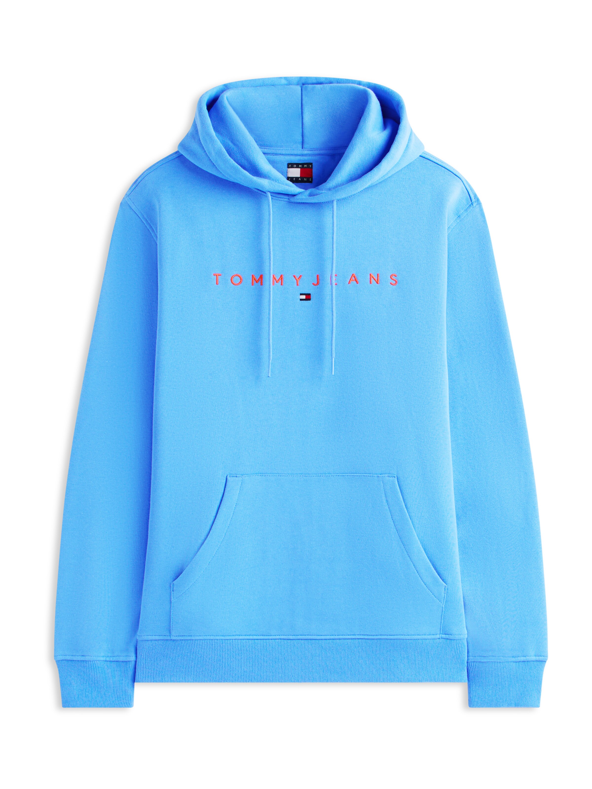 Sweat-shirt Tommy Jeans en bleu : devant