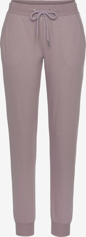 LASCANA Tapered Broek in Grijs: voorkant