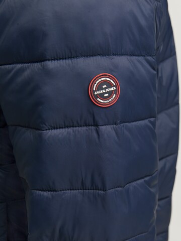 Jack & Jones Plus Between-Season Jacket 'JJESPRINT' in Blue