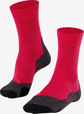 FALKE Sportsocken 'TK2 Explore' in Pink: Vorderseite