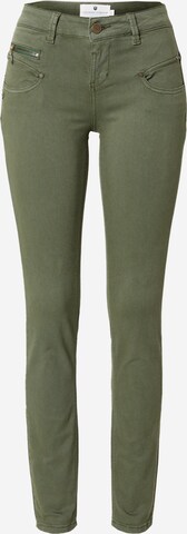 Regular Pantalon 'Alexa' FREEMAN T. PORTER en vert : devant