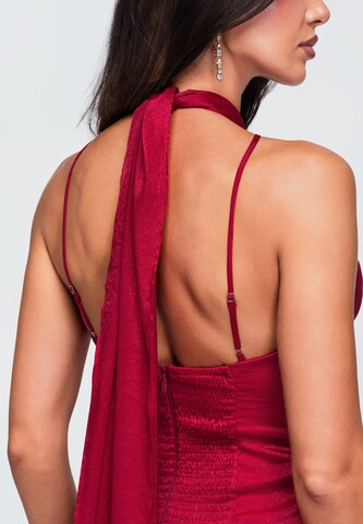 Ombre Avondjurk in Rood