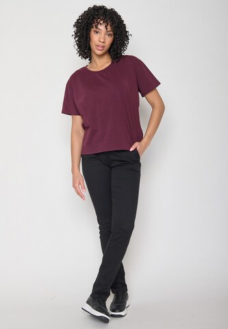 Maglietta 'Feel' di GREENBOMB in lilla