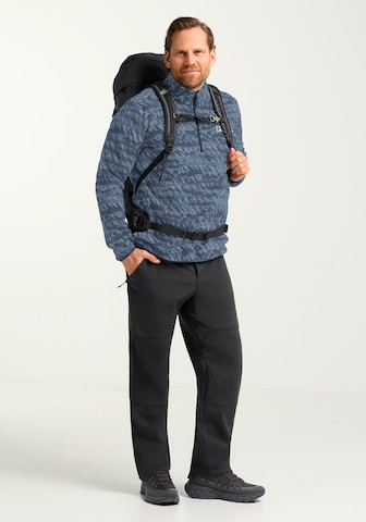JACK WOLFSKIN Athletic fleece jacket in Blue