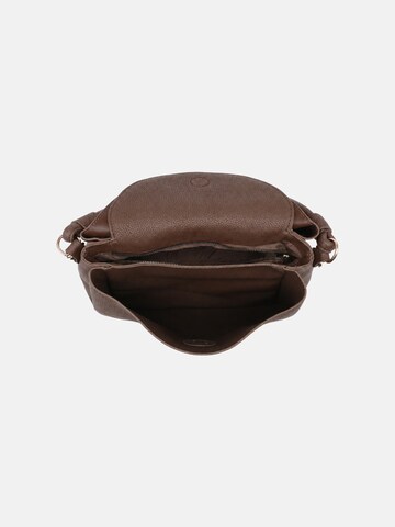 Borsa a mano 'Borsa a mano Kassandra Luxette poliestere chiusura zip' di Kassandra in marrone