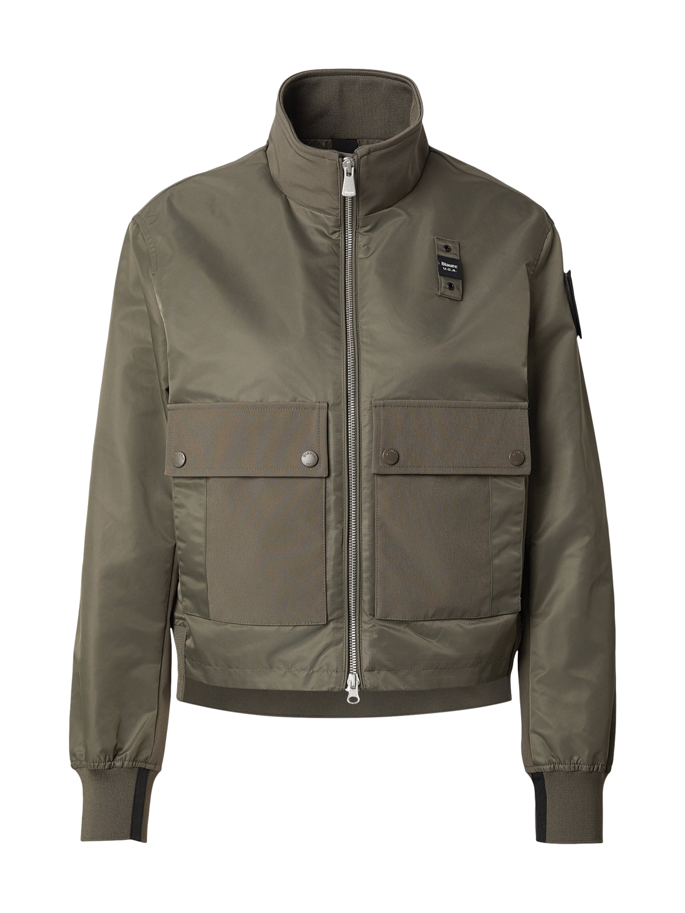 Blauer.USA Between-season jacket in Green: front