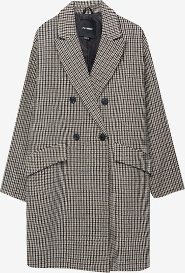 Pull&Bear Prechodný kabát - béžová / svetlohnedá / sivá / čierna, Produkt