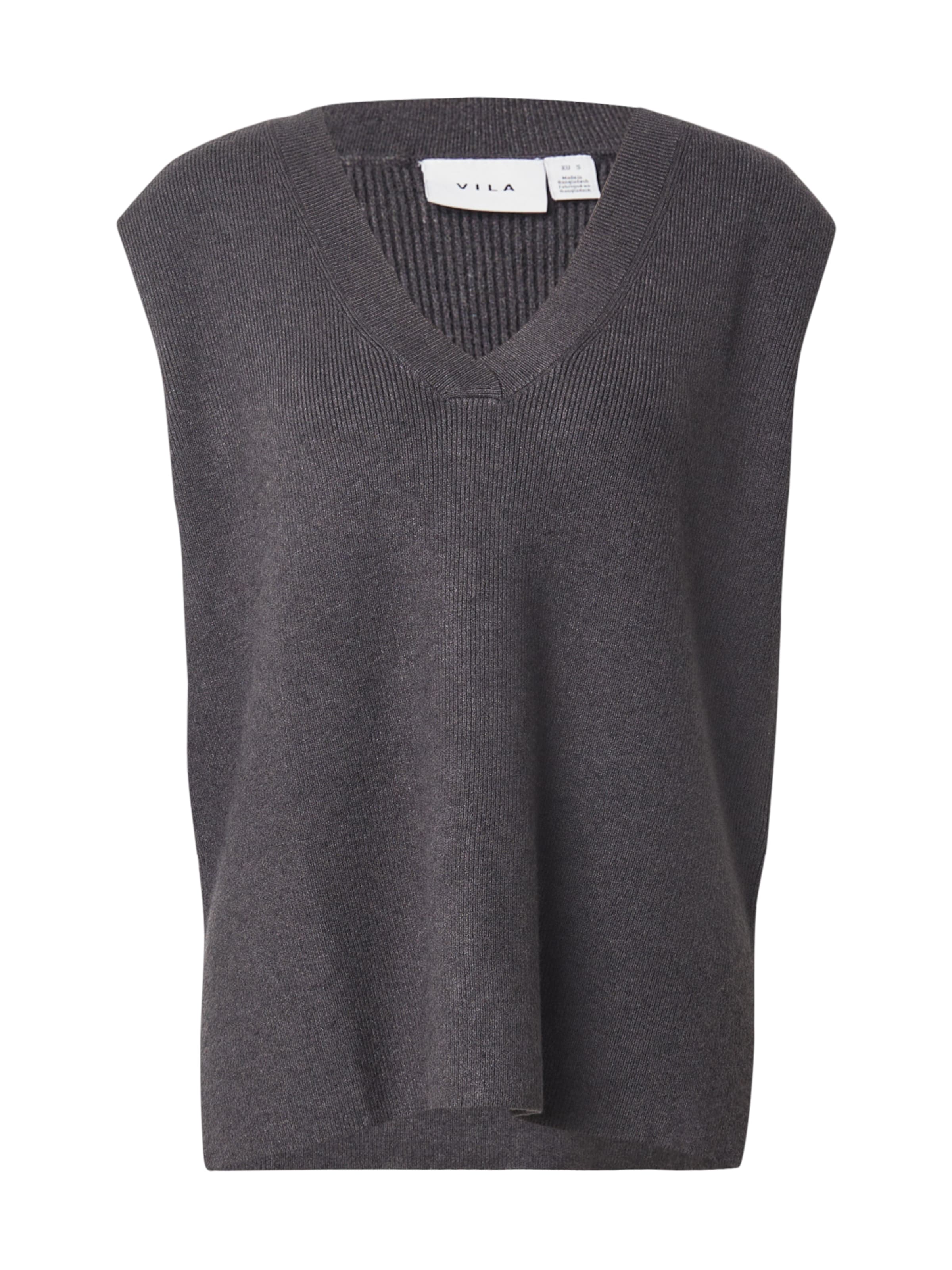 Pull-over 'VICHELLE' VILA en gris : devant