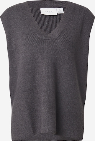 VILA Свитер 'VICHELLE' в Серый: спереди