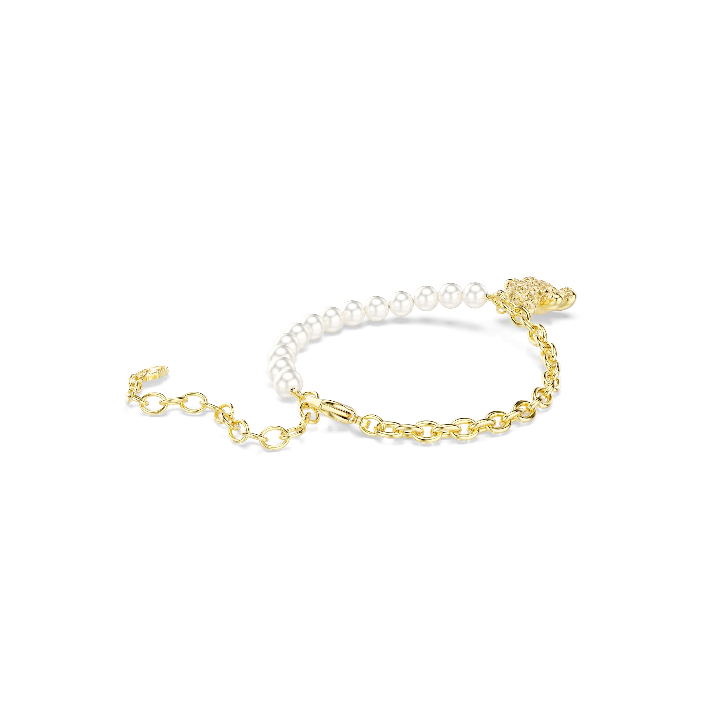 Bracelet 'IDYLLIA' Swarovski en or